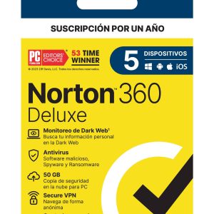 NORTON 360 DELUXE 5D 1A 21443401