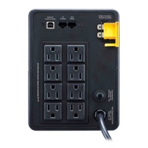 No-Break APC BX1200M-LM, 1200 VA, 650 W, 6 h, Negro