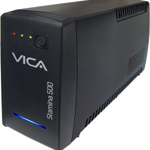 No-Break VICA STAMINA 500, 500 VA, 300 W, Negro