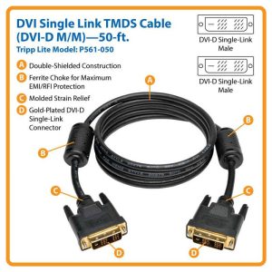 P561-050 TRIPPLITE CABLE DVI-D M/M 15M