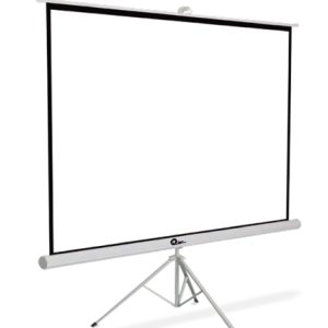 Pantalla Proyección Tripie 120 pulgadas Qian QPD-69603, 120 pulgadas, Tripié, Color blanco