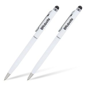 Pluma Stylus Tablet Duopk BROBOTIX 6000397 , Blanco