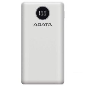 PowerBank ADATA P20000QCD , Blanco, 20000 mAh