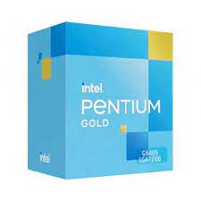 Procesador INTEL G6405, Intel Pentium G6405, 4,1 GHz, 2 núcleos, LGA 1200, 4 MB