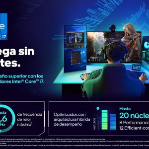 Procesador Intel® Core™ i7-14700KF (14.a generación), LGA1700, sin gráficos de procesador.