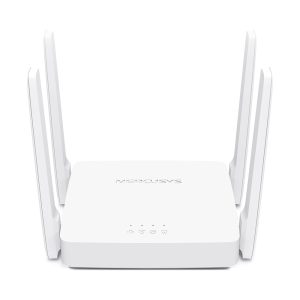 ROUTER WIFI AC 1200 INALÁMBRICO MERCUSYS AC10 DE DOBLE BANDA CON ANTENAS DE ALTA GANANCIA MULTIMODO