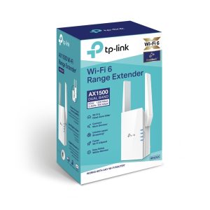 Repetidor de Wi-Fi de doble banda AX1500 TP-LINK RE505X