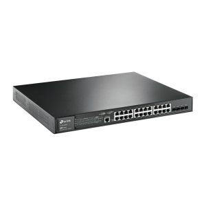 SWITCH POE TP-LINK TL-SG3428MP, Negro, 24