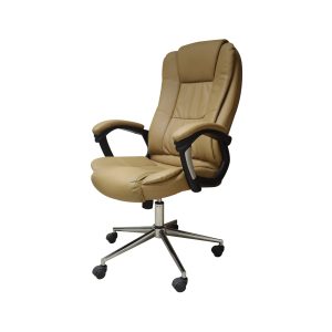 Silla Ejecutiva Naceb Technology Cafe NA-0930C, Ejecutiva, Asiento acolchado, Café, Vinipiel