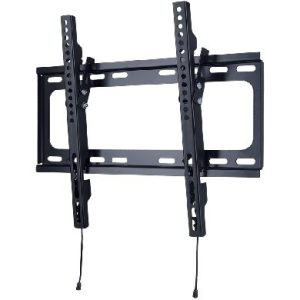 Soporte de Pared FIJO para TV de 26 a 55 Pulgadas, De Acero, Resistencia 45kg, C/Inclinación de 15 grados, 651572 BROBOTIX