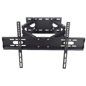 Soporte para TV, De Pared Articulado de 30 a 85 pulgadas, Doble Brazo, De Acero, Resistencia 60k, Negro, 6006245 BROBOTIX