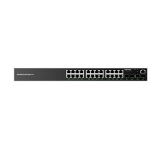 Switch Grandstream GWN7803P, Gris, 360 W, 24 + 2 SFP