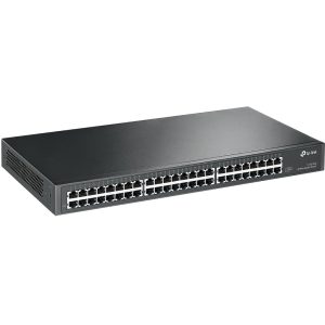 Switch TP-LINK, Gris, 10/100/1000 Mbps, 48ptos, Rack