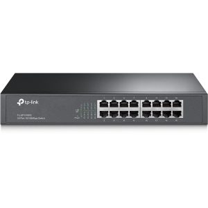Switch TP-LINK TL-SF1016DS, Negro, 16 puertos