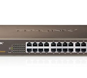 Switch TP-LINK TL-SF1024D, Plata, 24 puertos