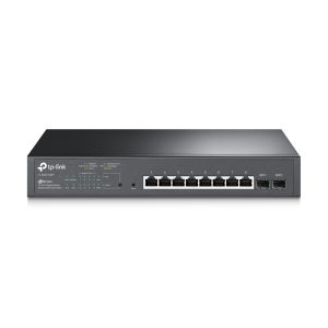 Switch TP-LINK TL-SG2210MP, administrable OMADA POE de 8 puertos 10/100/1000 Mbps 802.3at / af POE+ y 2 Gigabit SFP