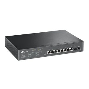 Switch TP-LINK TL-SG2210MP, administrable OMADA POE de 8 puertos 10/100/1000 Mbps 802.3at / af POE+ y 2 Gigabit SFP