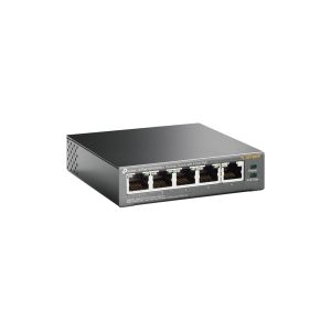 Switch de sobremesa con 5 puertos a 10/100 Mbps PoE
