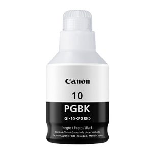 Tanque de tinta CANON GI-10 BK , 7,700 paginas
