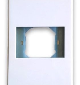 Tapa para Nodo de Red BROBOTIX 938276, Color blanco