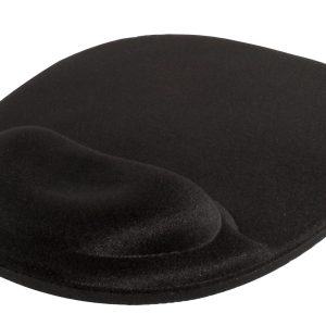 Tapete Ergonómico para Mouse de Ge PERFECT CHOICE, Negro, 20,3 cm, Gel