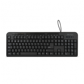 Teclado Alámbrico VORAGO KB-204, USB, Alámbrico