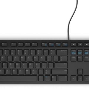 Teclado DELL 580-ADRC, USB, Negro, Alámbrico, En Español