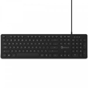 Teclado GETTTECH GTI-28201G IGNITE BACKLIGHT USB Gris 105 Teclas