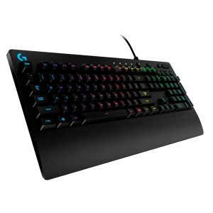 Teclado Gaming LOGITECH G213 PRODIGY, USB, QWERTY, Inglés, Negro, Multicolor