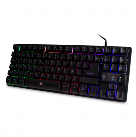 Teclado Iluminado RGB Gamer VORAGO KB-503 USB Anti ghosting