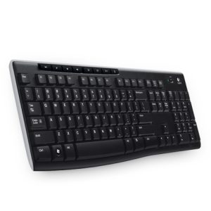 Teclado Inalámbrico LOGITECH K270, RF inalámbrico, Inalámbrico, PC/server, Negro