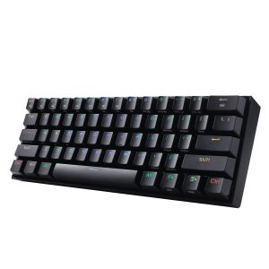 Teclado Mecánico Redragon Draconic , Inglés, Negro, RGB
