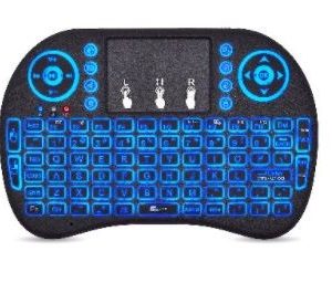 Teclado Mini Inalámbrico, Recargable, Iluminado RGB &nbsp;(963814), Brobotix.