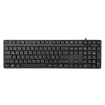Teclado alámbrico grande USB AKB30ES