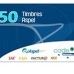 Timbres Fiscales ASPEL PAQUETE DE 50 Timbres FACTE/50 (Electrónico)