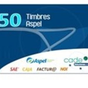 Timbres Fiscales ASPEL PAQUETE DE 50 Timbres FACTE/50 (Electrónico)
