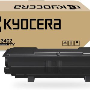 Tóner KYOCERA TK-3402 (1T0C0Y0US0). 12,500 páginas, Negro, Compatible: MA4500ifx, MA4500ix, PA4500x.