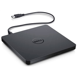 Unidad de DVD Externo DELL Unidad/Quemador, Negro, USB 2.0, DVD±RW