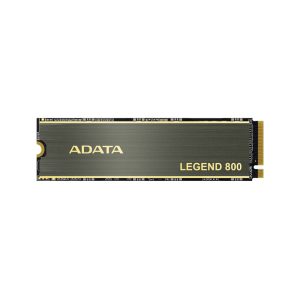 Unidad de Estado Sólido ADATA LEGEND 800 500GB PCIe Gen4x4 M.2 2280, Con disipador de aluminio. ALEG-800-500GCS