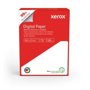 XEROX PAPEL DIGITAL ROJO CARTA 99% BLANCURA