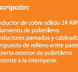 Cable UTP CONDUMEX 664464, 305 m, Negro, UTP Cat5e Exterior, 100% Cobre