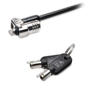 Candado de Llave para Laptops Kensington K65020WW MicroSaver 2.0, 1.8 Metros, Negro