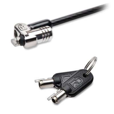 Candado de Llave para Laptops Kensington K65020WW MicroSaver 2.0, 1.8 Metros, Negro