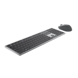 DELL Kit Teclado y Mouse Premier KM7321W INGLES 580-AJIX. Color Gris titán - USB Inalámbrico Bluetooth/RF Mouse - Óptico - 4000 dpi - 7 Botón - Rueda de d