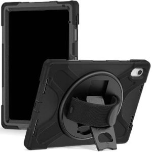FUNDA PROTECTOR DE USO RUDO, CON CORREA Y GIRO 360º PARA IPAD 10.9 10MA GENERACIÓN