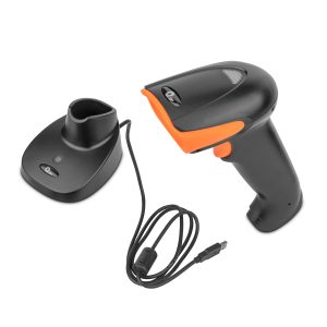 Lector de Código de Barras con base, 2D, QR QIAN QOB2DMFE