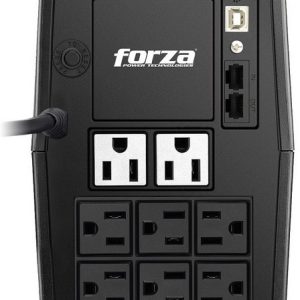 No-Break FORZA SL-1011UL, 1000 VA, 600 W, Negro