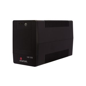 No-Break SMARTBITT, 1200 VA, 600 W, Negro, Hogar y Oficina