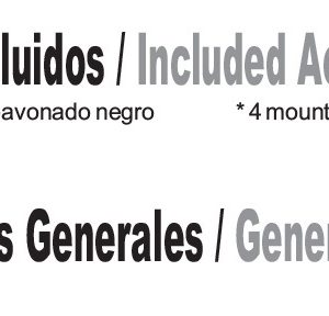 Organizador horizontal NORTH SYSTEM, Acero al carbón, Negro, 0.3 kg