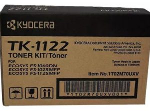 Tóner KYOCERA TK-1122, Negro, 3000 páginas, Negro, Kyocera